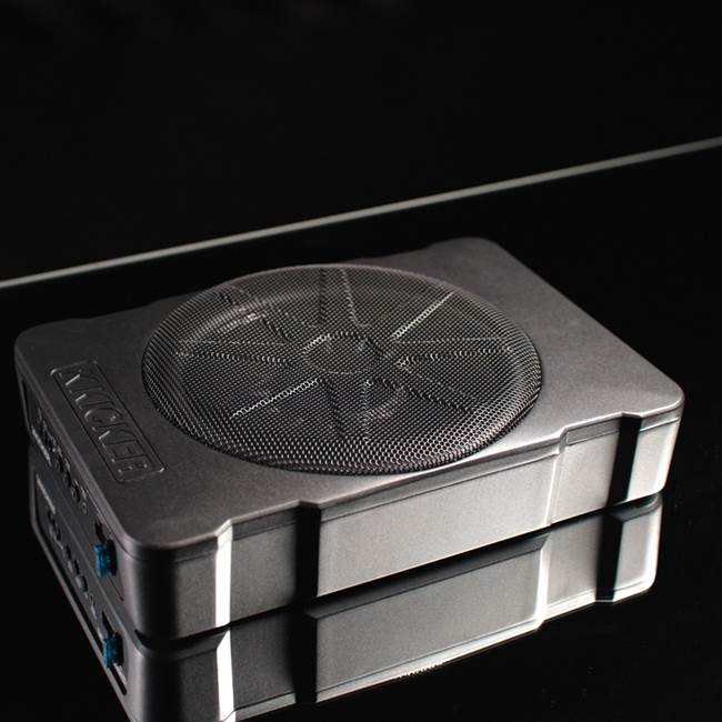 Kicker 51HS10 Hideaway™ compact powered subwoofer with 10